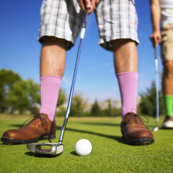 learning to golf