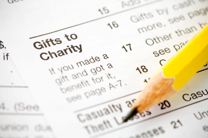 give to charity